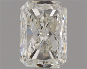 Picture of Natural Diamond 0.70 Carats, Radiant with  Cut, I Color, SI2 Clarity and Certified by GIA