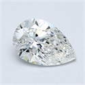 Natural Diamond 0.80 Carats, Pear with  Cut, G Color, VVS1 Clarity and Certified by GIA