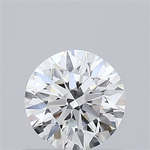 Picture of Natural Diamond 0.40 Carats, Round with Excellent Cut, H Color, VS1 Clarity and Certified by GIA