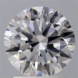 Picture of Natural Diamond 1.50 Carats, Round with Excellent Cut, D Color, VS2 Clarity and Certified by GIA