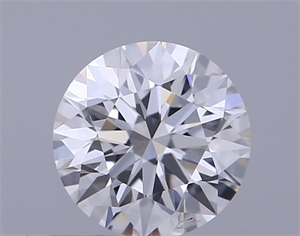 Picture of Natural Diamond 0.41 Carats, Round with Excellent Cut, E Color, SI1 Clarity and Certified by GIA