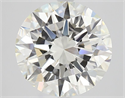 Natural Diamond 4.01 Carats, Round with Excellent Cut, K Color, VS1 Clarity and Certified by GIA