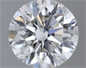 Natural Diamond 0.41 Carats, Round with Excellent Cut, G Color, SI1 Clarity and Certified by GIA