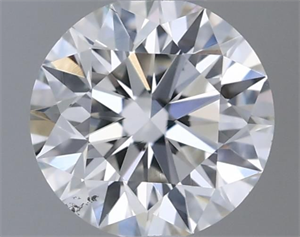 Picture of Natural Diamond 0.41 Carats, Round with Excellent Cut, G Color, SI1 Clarity and Certified by GIA