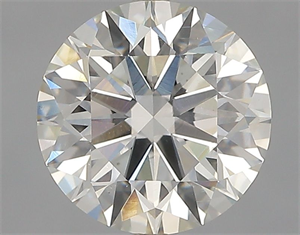 Picture of Natural Diamond 2.03 Carats, Round with Excellent Cut, J Color, SI1 Clarity and Certified by GIA