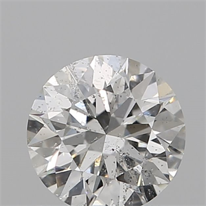 Picture of Natural Diamond 0.60 Carats, Round with Excellent Cut, H Color, I1 Clarity and Certified by GIA