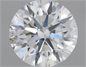 Natural Diamond 0.53 Carats, Round with Excellent Cut, J Color, VS1 Clarity and Certified by GIA