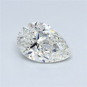 Picture of Natural Diamond 0.90 Carats, Pear with  Cut, I Color, VS1 Clarity and Certified by GIA