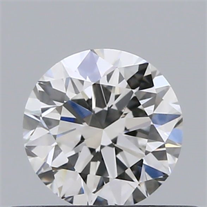 Picture of Natural Diamond 0.40 Carats, Round with Very Good Cut, F Color, VS1 Clarity and Certified by GIA