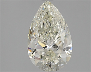 Picture of Natural Diamond 1.73 Carats, Pear with  Cut, K Color, SI2 Clarity and Certified by GIA