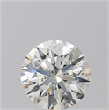 Natural Diamond 2.01 Carats, Round with Excellent Cut, H Color, SI2 Clarity and Certified by GIA