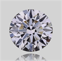 Natural Diamond 0.40 Carats, Round with Excellent Cut, I Color, IF Clarity and Certified by GIA