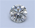 Natural Diamond 3.03 Carats, Round with Good Cut, I Color, SI2 Clarity and Certified by GIA