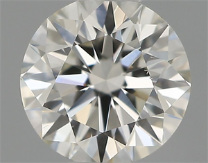 Picture of Natural Diamond 0.40 Carats, Round with Excellent Cut, G Color, VS2 Clarity and Certified by IGI