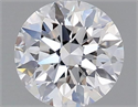 Natural Diamond 0.51 Carats, Round with Excellent Cut, K Color, SI2 Clarity and Certified by GIA