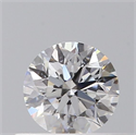 Natural Diamond 0.40 Carats, Round with Very Good Cut, D Color, VS2 Clarity and Certified by GIA