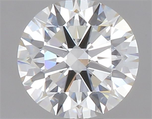 Picture of Natural Diamond 0.45 Carats, Round with Excellent Cut, J Color, VVS1 Clarity and Certified by GIA