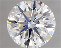 Natural Diamond 0.40 Carats, Round with Very Good Cut, H Color, SI2 Clarity and Certified by GIA