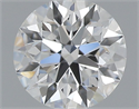 Natural Diamond 0.41 Carats, Round with Excellent Cut, E Color, VS1 Clarity and Certified by GIA