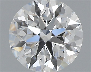 Picture of Natural Diamond 0.41 Carats, Round with Excellent Cut, E Color, VS1 Clarity and Certified by GIA