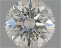 Natural Diamond 0.43 Carats, Round with Excellent Cut, I Color, SI2 Clarity and Certified by GIA