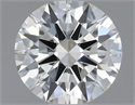 Natural Diamond 0.50 Carats, Round with Excellent Cut, I Color, VS1 Clarity and Certified by IGI