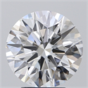 Natural Diamond 4.01 Carats, Round with Excellent Cut, D Color, SI1 Clarity and Certified by GIA