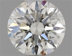 Picture of Natural Diamond 0.50 Carats, Round with Excellent Cut, J Color, VS1 Clarity and Certified by GIA