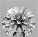 Natural Diamond 0.50 Carats, Round with Good Cut, I Color, SI2 Clarity and Certified by GIA