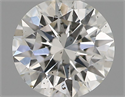 Natural Diamond 0.40 Carats, Round with Excellent Cut, F Color, SI2 Clarity and Certified by IGI