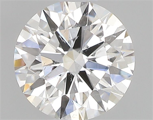 Picture of Natural Diamond 0.45 Carats, Round with Excellent Cut, E Color, SI2 Clarity and Certified by GIA