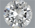 Natural Diamond 0.50 Carats, Round with Very Good Cut, I Color, VS1 Clarity and Certified by GIA