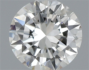 Picture of Natural Diamond 0.50 Carats, Round with Very Good Cut, I Color, VS1 Clarity and Certified by GIA