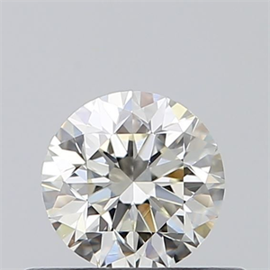 Picture of Natural Diamond 0.40 Carats, Round with Good Cut, K Color, VS2 Clarity and Certified by GIA