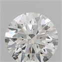 Natural Diamond 0.40 Carats, Round with Excellent Cut, J Color, VS1 Clarity and Certified by GIA