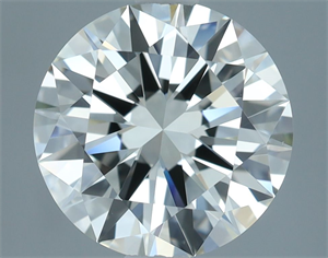 Picture of Natural Diamond 1.90 Carats, Round with Excellent Cut, I Color, VVS1 Clarity and Certified by IGI