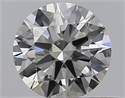 Natural Diamond 0.45 Carats, Round with Excellent Cut, I Color, VS2 Clarity and Certified by GIA