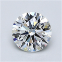 Natural Diamond 2.03 Carats, Round with Excellent Cut, G Color, VS2 Clarity and Certified by GIA