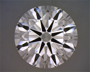 Picture of Natural Diamond 1.60 Carats, Round with Excellent Cut, F Color, VS1 Clarity and Certified by GIA