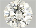 Natural Diamond 2.02 Carats, Round with Excellent Cut, I Color, VVS2 Clarity and Certified by IGI