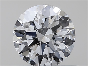 Picture of Natural Diamond 0.40 Carats, Round with Excellent Cut, D Color, VS2 Clarity and Certified by GIA