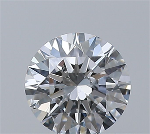 Picture of Natural Diamond 0.40 Carats, Round with Excellent Cut, E Color, SI2 Clarity and Certified by GIA