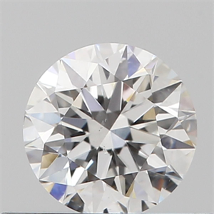 Picture of Natural Diamond 0.40 Carats, Round with Excellent Cut, E Color, SI1 Clarity and Certified by GIA