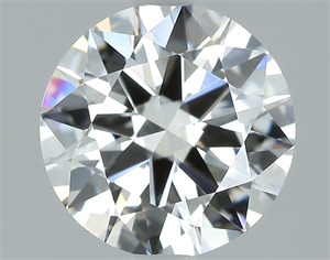 Picture of Natural Diamond 1.44 Carats, Round with Excellent Cut, E Color, VVS2 Clarity and Certified by GIA