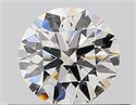 Natural Diamond 0.40 Carats, Round with Excellent Cut, E Color, SI1 Clarity and Certified by GIA