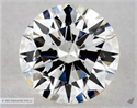 Natural Diamond 0.50 Carats, Round with Excellent Cut, J Color, SI2 Clarity and Certified by GIA