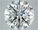 Natural Diamond 6.70 Carats, Round with Excellent Cut, I Color, SI1 Clarity and Certified by GIA