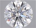 Natural Diamond 0.42 Carats, Round with Excellent Cut, H Color, SI2 Clarity and Certified by GIA