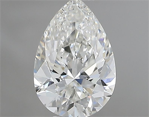 Picture of Natural Diamond 0.71 Carats, Pear with  Cut, G Color, VS1 Clarity and Certified by IGI