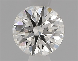 Picture of Natural Diamond 0.52 Carats, Round with Excellent Cut, J Color, VVS1 Clarity and Certified by IGI